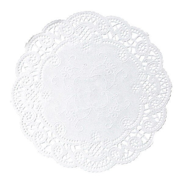 French Lace Doily, 5", PK1000, Hoffmaster, Mfr#: 500531