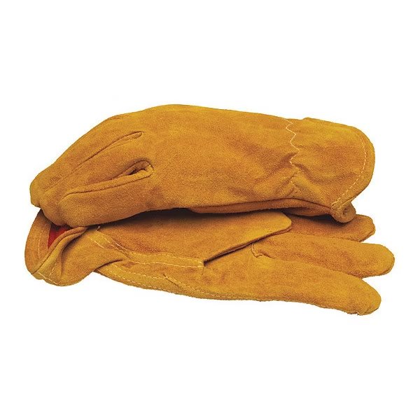 Split Leather Gloves, with Red Fleece, L, Blackcanyon Outfitters, Mfr#: 91030/L