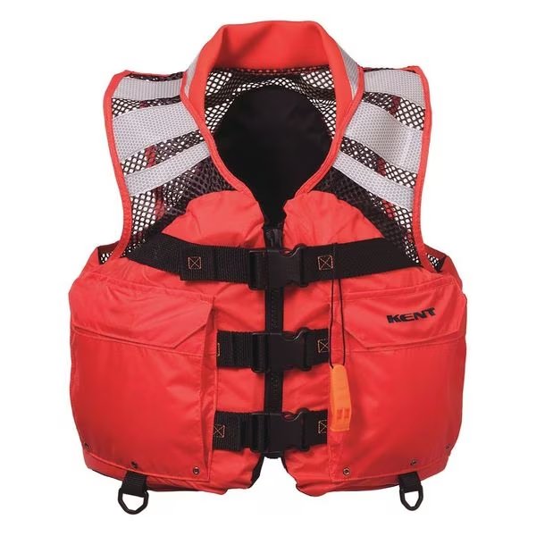 SAR Vest, Mesh, Search And Rescue, 2XL, Kent Safety, Mfr#: 151000-200-060-24