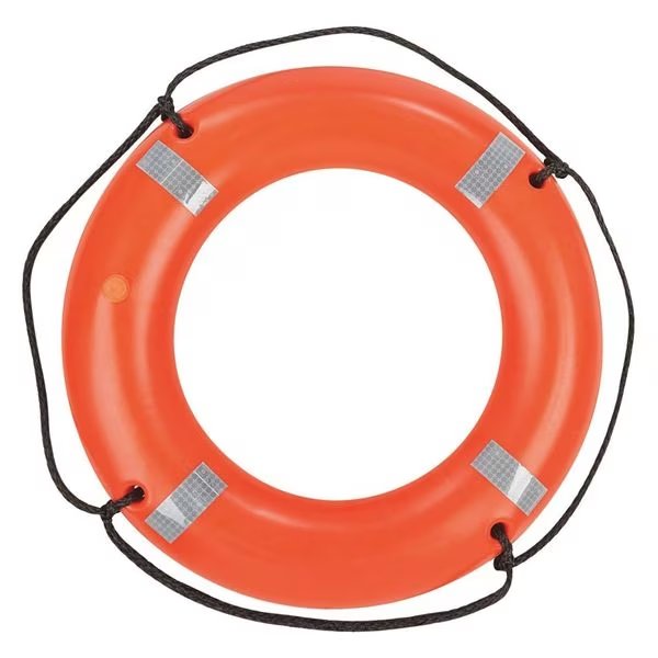 Ring Buoy, Orange, 30" dia., Kent Safety, Mfr#: 152200-200-030-13