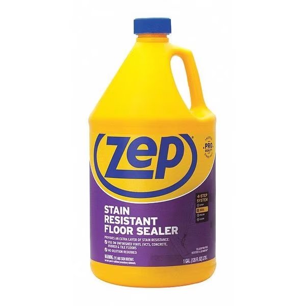 Stain Resistant Floor Sealer, 1 gal., PK4, Zep, Mfr#: ZUFSLR128