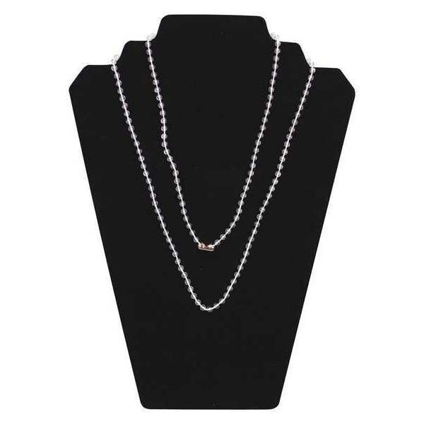 Neck Chains, 38", Clear, 4mm Bead, PK50, C-Line Products, Mfr#: 88307