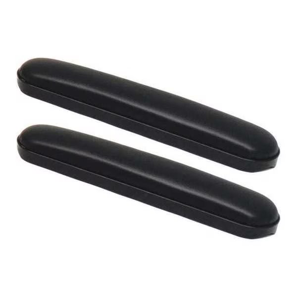 Vinyl Arm Pad, Desk Length, Black, PR, Alco, Mfr#: 66055BK-A3