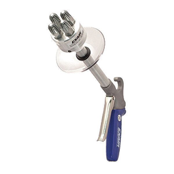 Safety Air Gun, 56 CFM, 6" Ext, Shield, Exair, Mfr#: 1240-6-CS