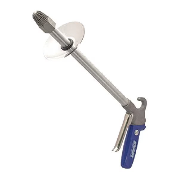 Safety Air Gun, 60 CFM, 36" Ext, Shield, Air Gun Body Style: Ergonomic, Exair, Mfr#: 1260-36-CS