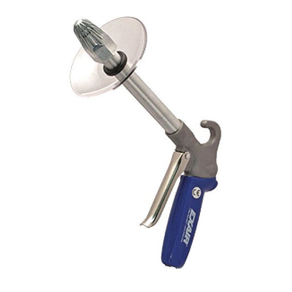Safety Air Gun, 60 CFM, 6" Ext, Shield, Body Material: Cast Aluminum, Exair, Mfr#: 1260-6-CS