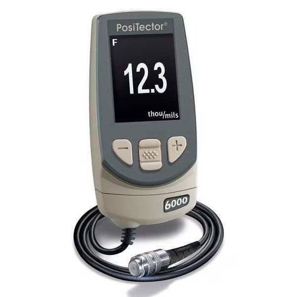 Coating Thickness Gage, 3 ft. Cord L, Defelsko, Mfr#: PosiTector 6000 FTS3