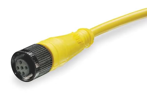 Cordset, 3 Pin, Receptacle, Female, Brad Harrison, Mfr#: 803000A09M050