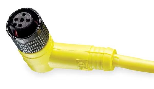 Cordset, 4 Pin, Receptacle, Female, Brad Harrison, Mfr#: 804001A09M050