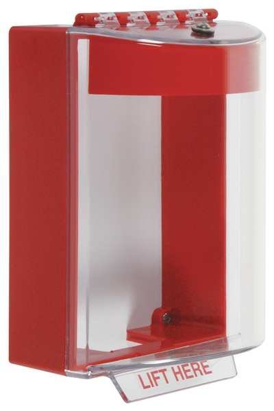 Pull Station Cover w/Horn, Surface, 4inD, Safety Technology International, Mfr#: STI-13220NR
