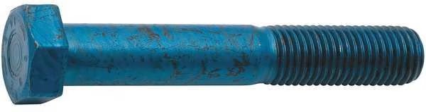 Class 10.9, M16-2.00 Hex Head Cap Screw, Blue Phosphate Steel, 90 mm L, 5 PK, Metric Blue, Mfr#: UST184249