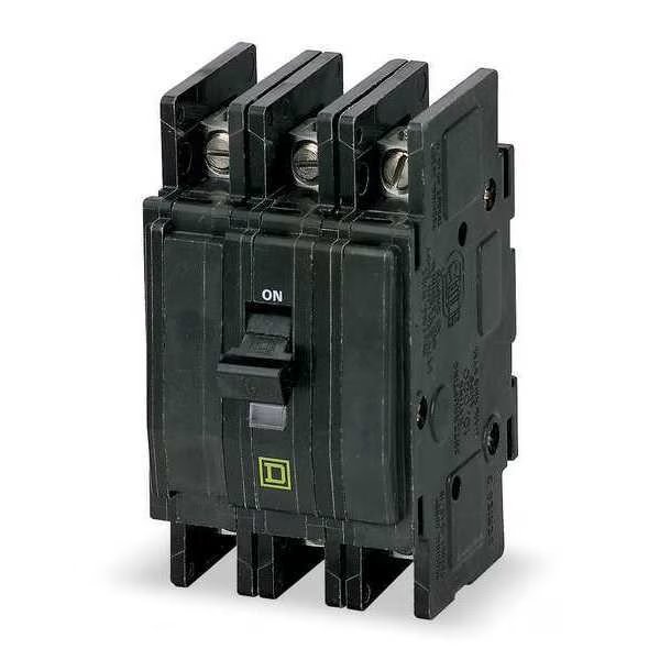 Miniature Circuit Breaker, QOU Series, 80A, 3 Pole, 120/240V AC, 10kA at 120/240V AC, Square D, Mfr#: QOU380