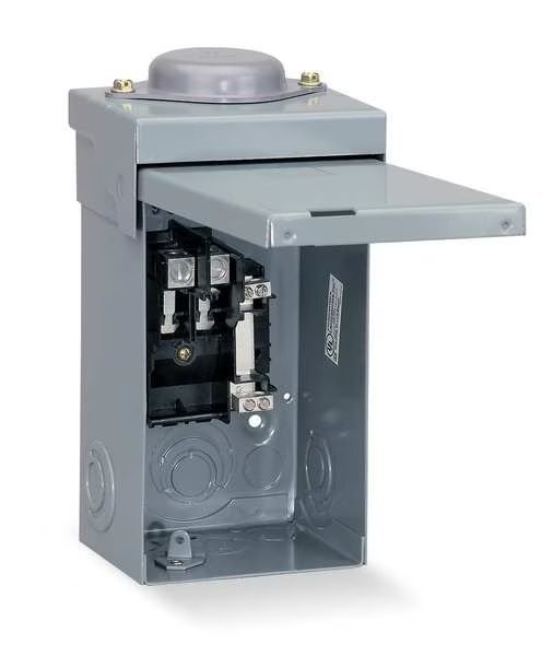 Load Center, QO, 3 Spaces, 60A, 120/240V AC, Main Lug, 3 Phase, Square D, Mfr#: QO403L60NRB