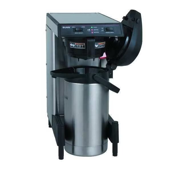 Stainless Steel Drip 102 oz. Airpot Coffee Brewer, Bunn, Mfr#: WAVE15S-APS