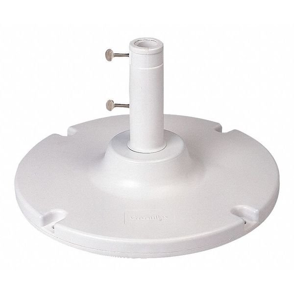 35lb Table Umbrella Base, White, Grosfillex, Mfr#: US600604