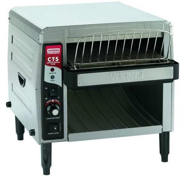 15-1/2" Gray Conveyor Toaster, Waring Commercial, Mfr#: CTS1000