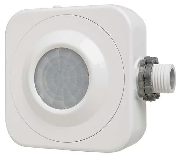Occupancy Sensor, PIR, 2827 sq. ft., Sensorswitch, Mfr#: CMRB 6 LT
