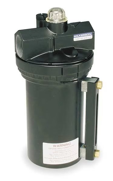 Air Line Lubricator, 1 In, 374 cfm, 200 psi, Wilkerson, Mfr#: L30-08-G00