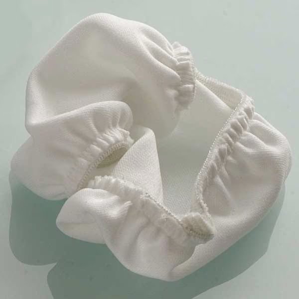 Elastic Cover Isolator Cleaning, White, Polyester, PK26, Berkshire, Mfr#: EC360.EC.6
