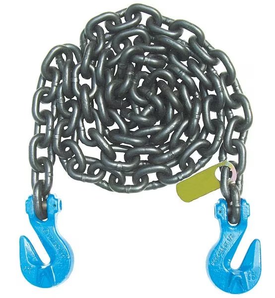 5/8 Grade 100 Tagged Recovery Chain 10Ft, B/A Products Co, Mfr#: G10-5810SGG