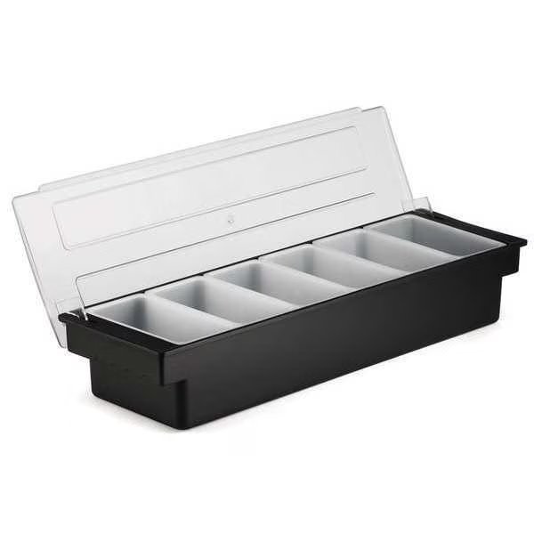 Condiment Holder, 6 Compartment, Tablecraft, Mfr#: 102