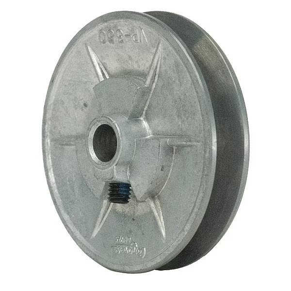 5/8" Fixed Bore 1 Groove Variable Pitch Pulley 3.5" OD, Essick Air, Mfr#: 110308