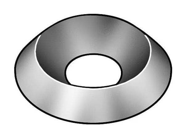Countersunk Washer, Fits Bolt Size M5 Stainless Steel, Plain Finish, 5 PK, EnjoyTool Select, Mfr#: FINWX00500-005P1