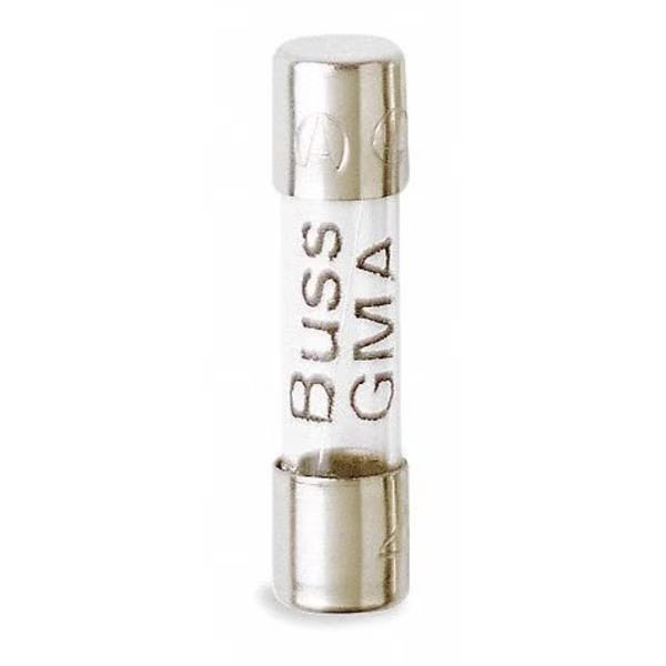 Glass Fuse, GMA Series, Fast-Acting, 600mA, 250V AC, 10kA at 125V AC, 35A at 250V AC, 5 PK, Eaton Bussmann, Mfr#: GMA-600-R