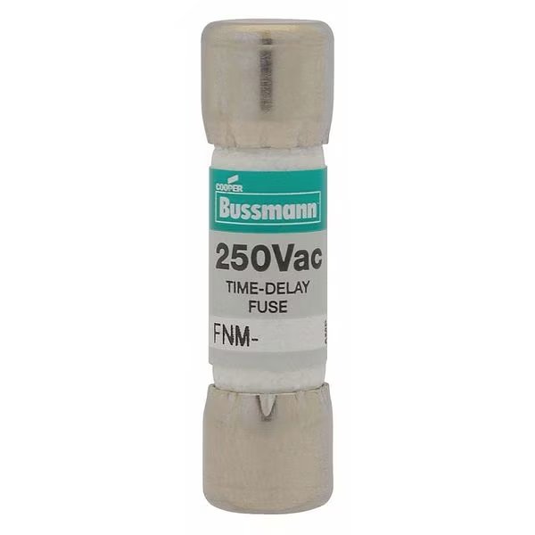 Midget Fuse, FNM Series, Time-Delay, 2A, 250V AC, Non-Indicating, Eaton Bussmann, Mfr#: FNM-2