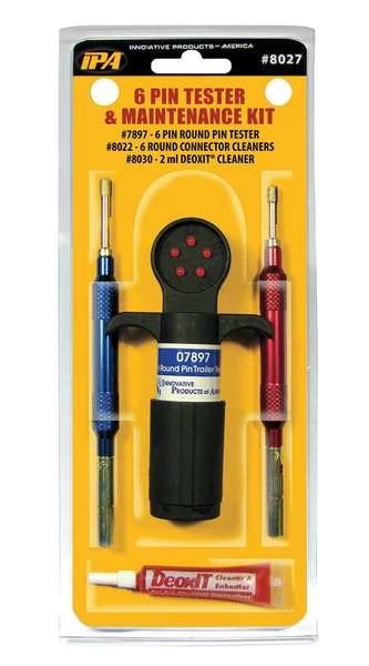 6 Round Pin Towing Maintenance Kit, Ipa, Mfr#: 8027