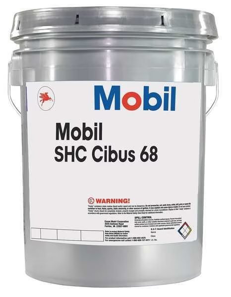 5 gal Circulating Oil 68 ISO Viscosity, 20 SAE, Amber, Mobil, Mfr#: 104095