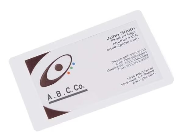 Laminating Pouches, 2-5/8x3-7/8in, PK100, Sircle, Mfr#: MIL-07