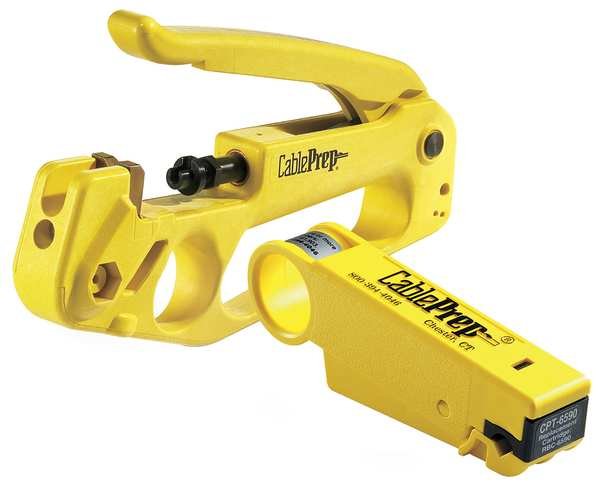 5 in, 6 3/4 in Cable Stripper 1/4 in, Cable Prep, Mfr#: HCPT-6590