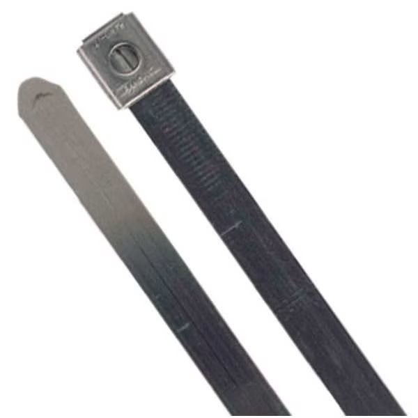 24" L Extra Heavy Duty Cable Tie PK 10, Ty-Rap, Mfr#: TYS24-470-10
