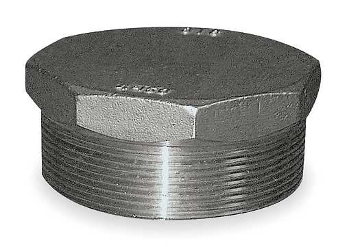 2" MNPT 316 SS Hex Plug, EnjoyTool Select, Mfr#: 60HP112N020