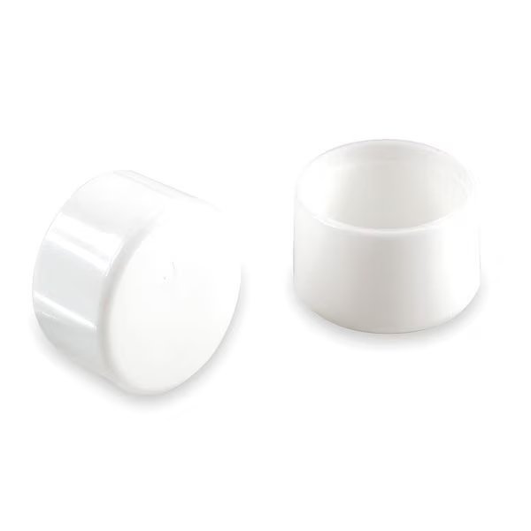 Protective Leg Tips, Slip-On, Round, PK24, EnjoyTool Select, Mfr#: 6J589