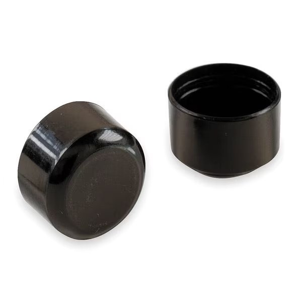 Protective Leg Tips, Slip-On, Round, PK24, Leg Outside Dia.: 7/8 in, EnjoyTool Select, Mfr#: 6J598
