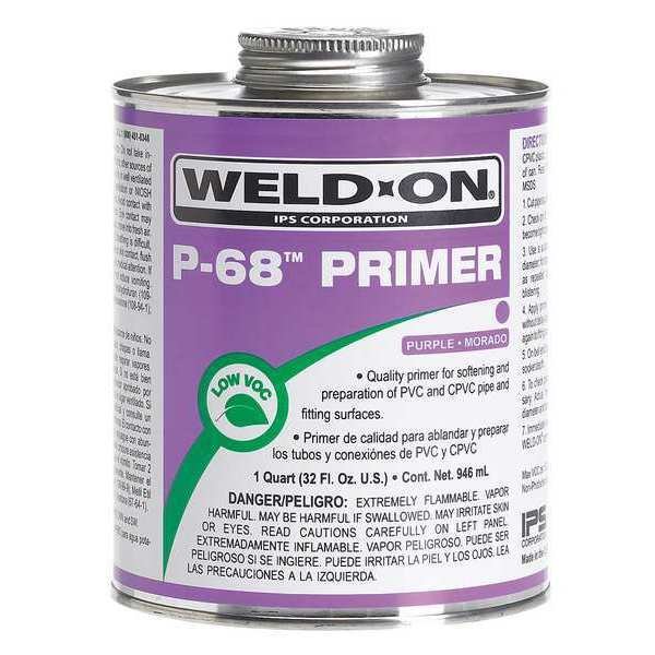 P-68 Primer PVC/CPVC Pint, Weld-On, Mfr#: 13992