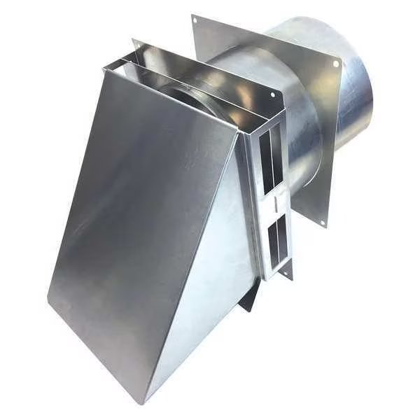 Vent Hood, High Temp, 6 In, Tjernlund Products, Mfr#: VH1-6