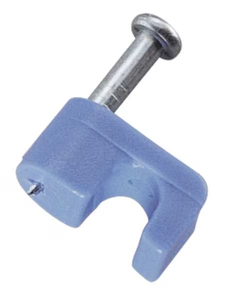 Cable Staples, Plastic, Steel, 25 PK, Gardner Bender, Mfr#: PTP-25T