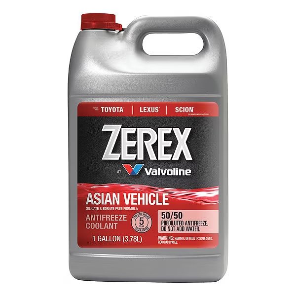 Asian Antifreeze, 1 gal., RTU, Zerex, Mfr#: 675130
