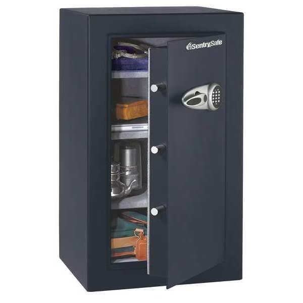 Fire Rated Security Safe, 6.1 cu ft, 220 lb, Not Rated Fire Rating, Sentry Safe, Mfr#: T0-331