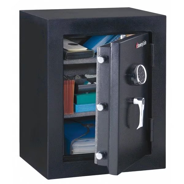 Fire Rated Security Safe, 3.4 cu ft, 163 lb, 1/2 hr. Fire Rating, Sentry Safe, Mfr#: EF3428E