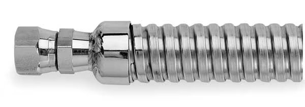 1/2 In X 6 Ft Cryogenic Hose, Hose Master, Mfr#: G50CNG06