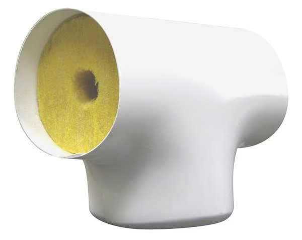 1" Fiberglass Tee Pipe Fitting Insulation, 1-1/2" Wall, EnjoyTool Select, Mfr#: TEE413