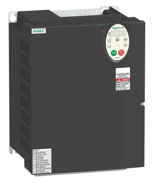 Variable Frequency Drive, 25 HP, 400-480V, Altivar 212 AC Drive, Schneider Electric, Mfr#: ATV212HD18N4