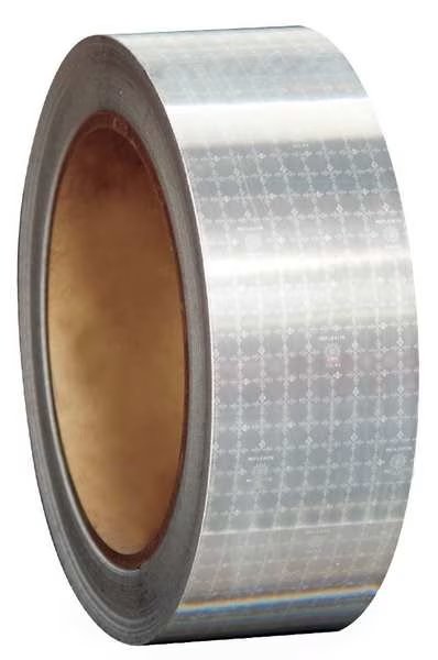 Reflective Tape, W 2 In, White, Oralite, Mfr#: 18578