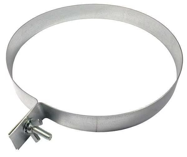 Duct Hanger, Galvanized Steel, 20 GA, 1" W x 10-1/2" H, Ductmate, Mfr#: GRRDH09GA20