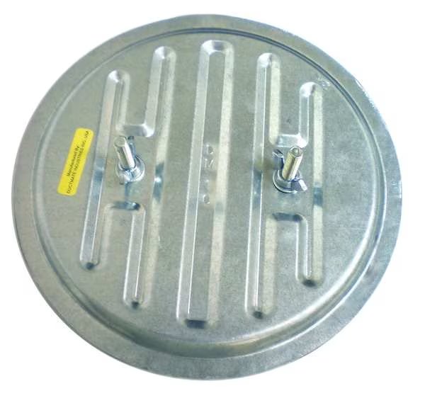 Duct Cleaner Access Door, 13 In., Round, Ductmate, Mfr#: GRDCI12GA