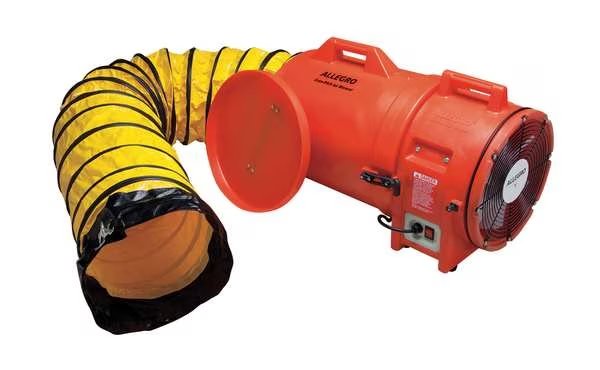 Conf. Sp Fan, Axial, 15 ft. Duct, Allegro Industries, Mfr#: 9543-15